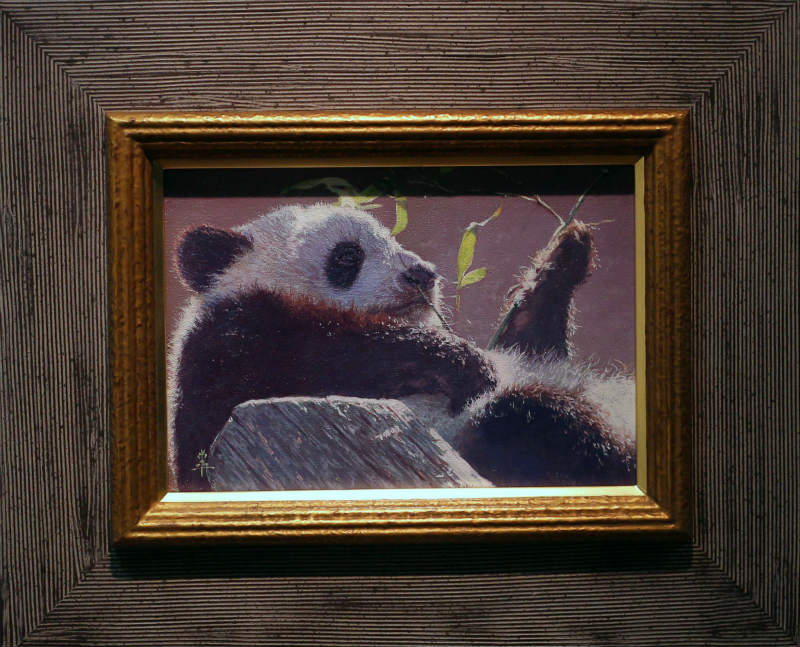 現代アート　リアリズム　西野親　【しらないせかい】　肉筆画 現代アート リアリズム 西野親 【しらないせかい】 肉筆画